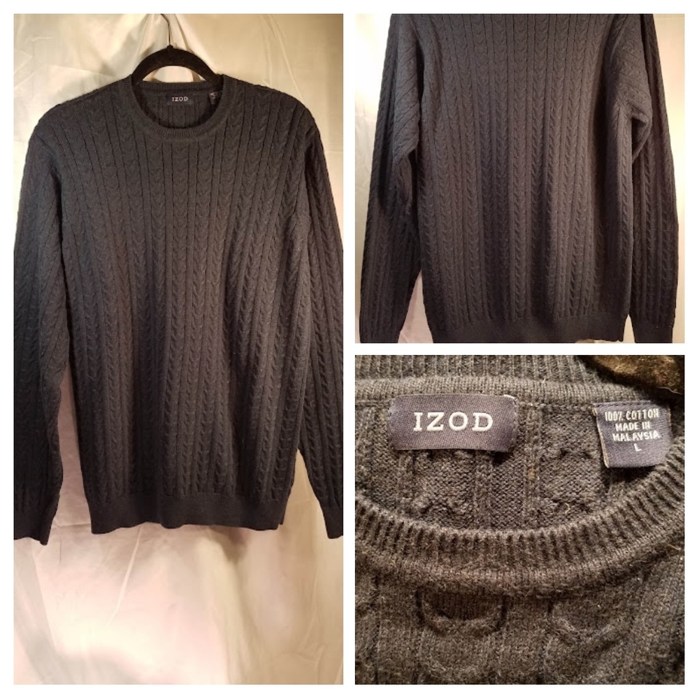 Large Izod sweater